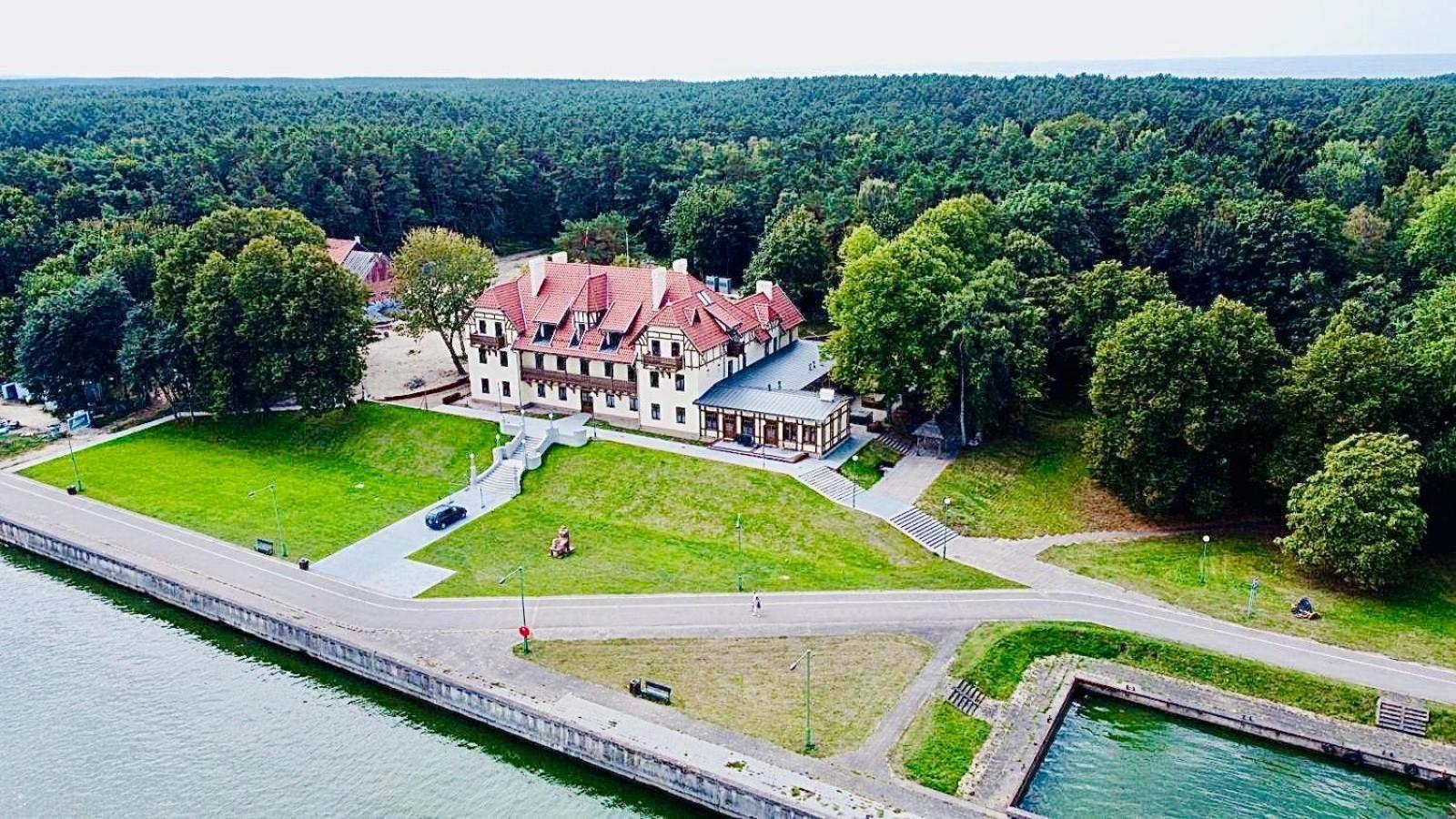 Smiltynes Kurhauzas Sandkrug Kurhaus Klaipėda Exteriör bild